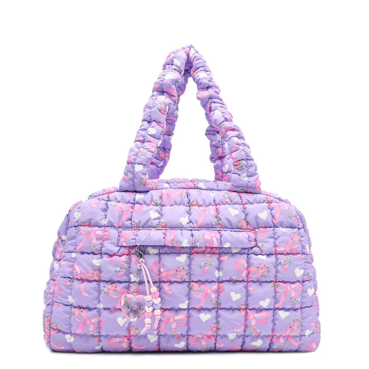 Floral Print Duffle