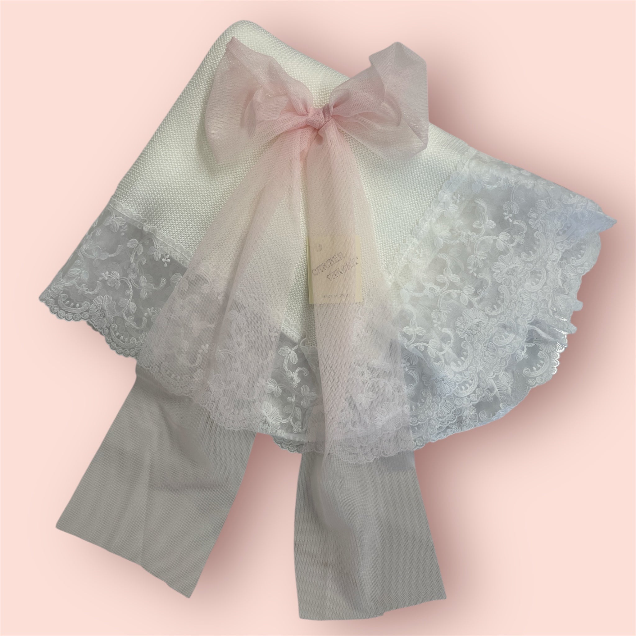 White & Pink Blanket