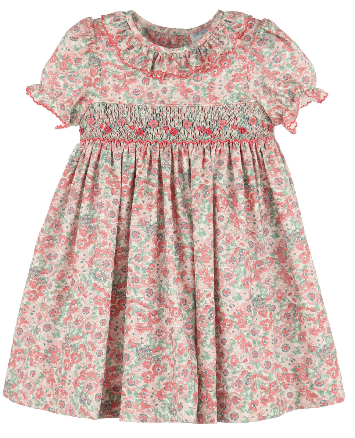 Scarlet Blush Floral Dress