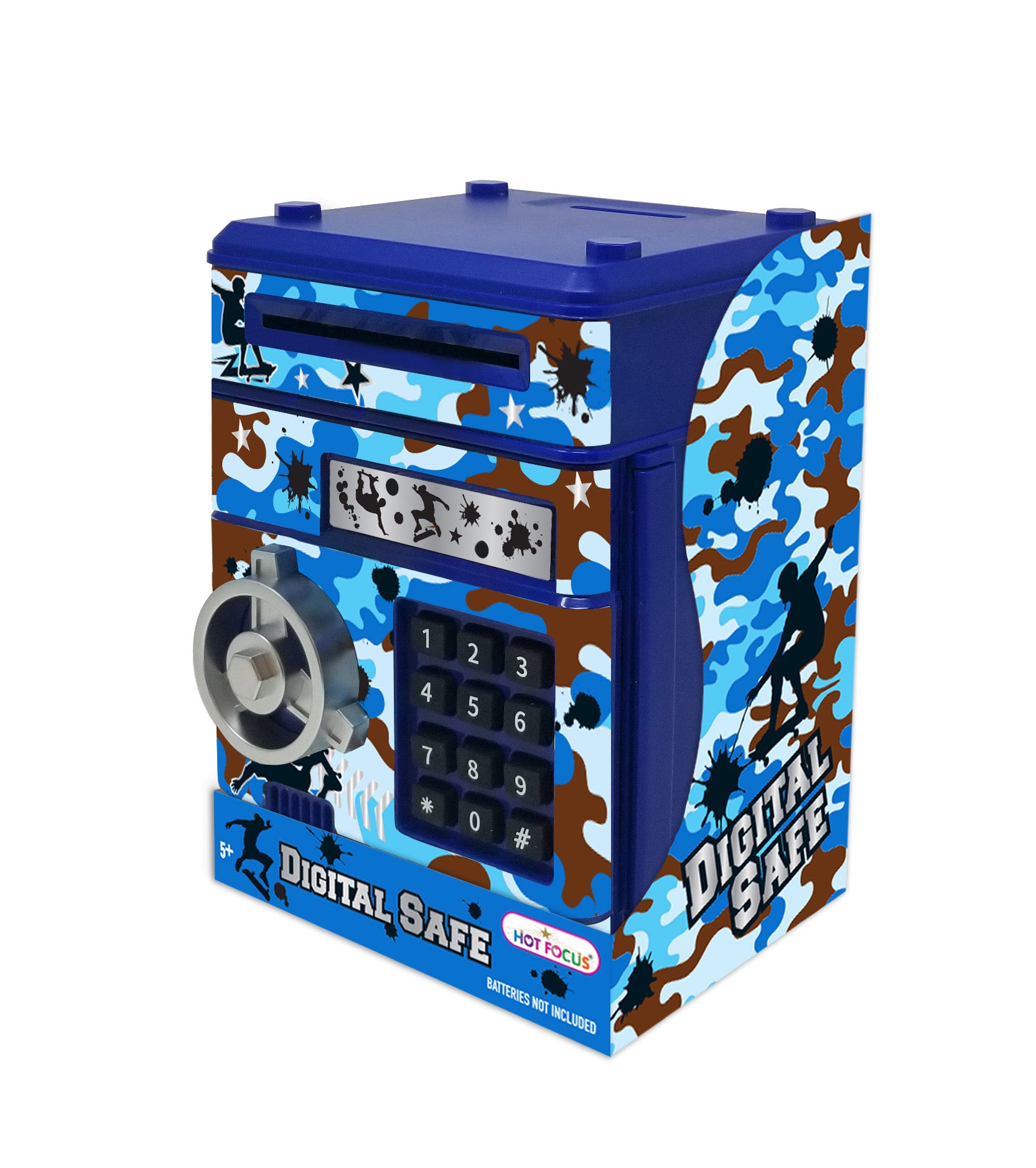 Digital Safe Blue