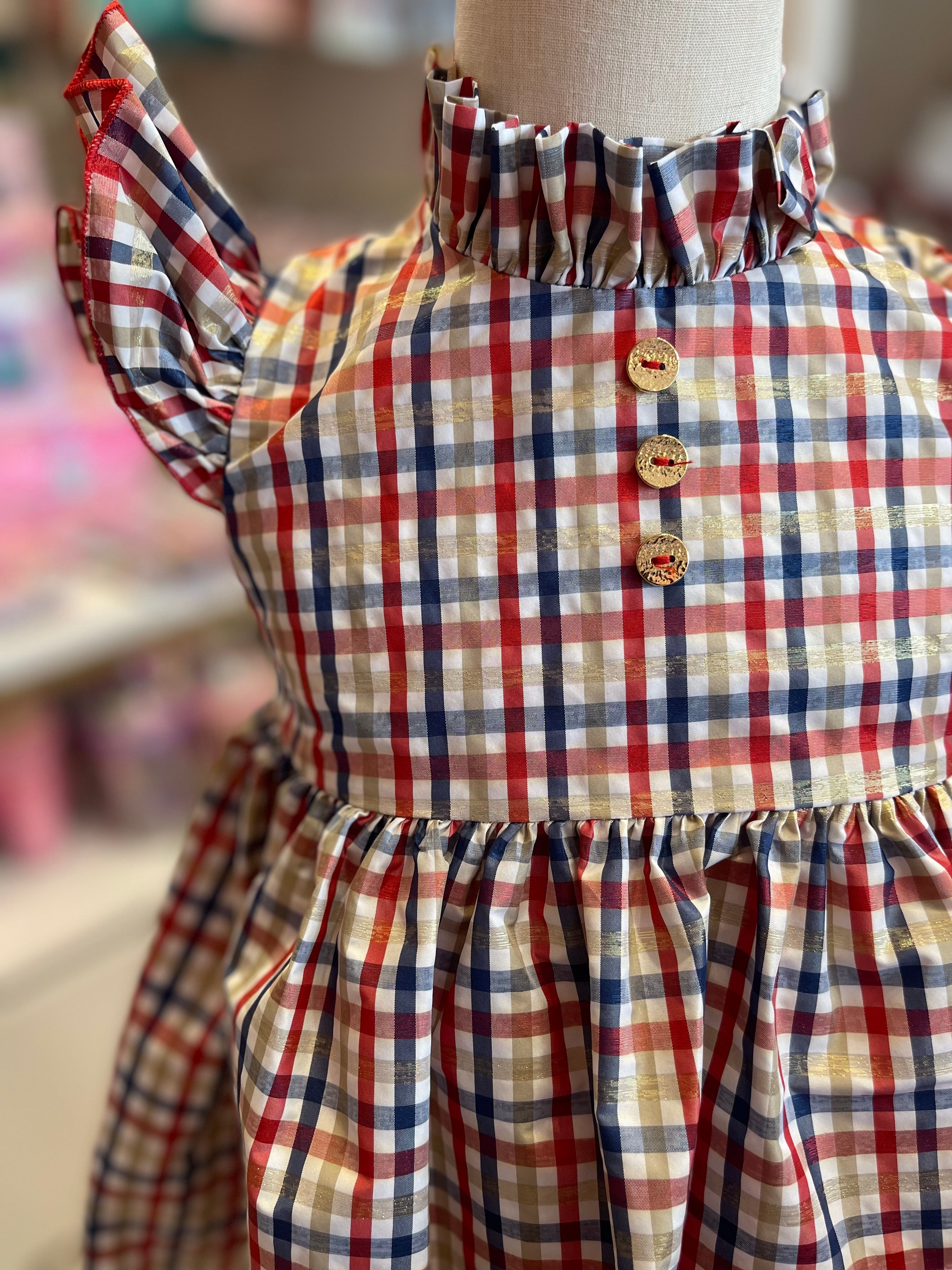 Mini Squares Girl Dress