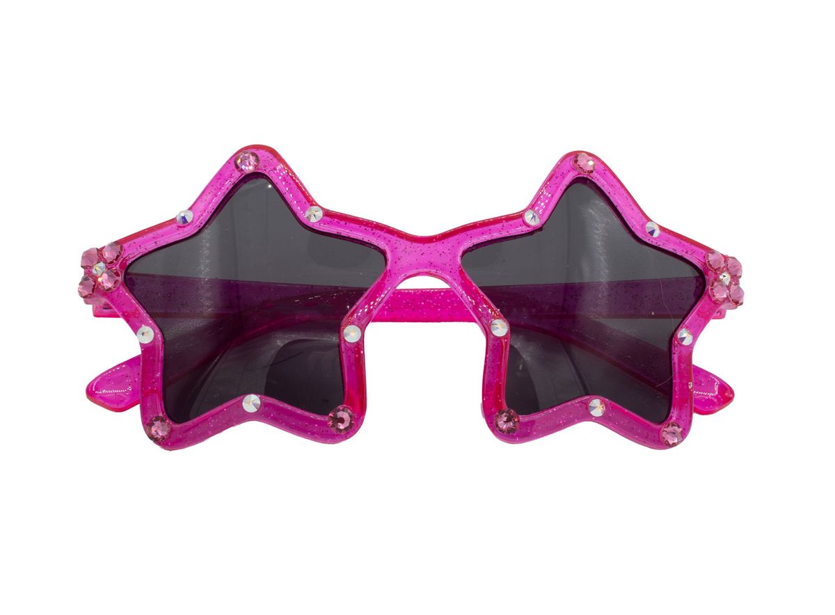Crystallized Star Shape - Hot Pink