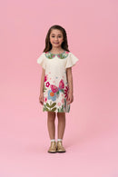 Green Neck Dress