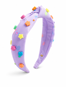 Neon Charms Headband - Lavanda