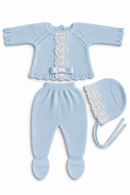 Laced Pastel Blue Set