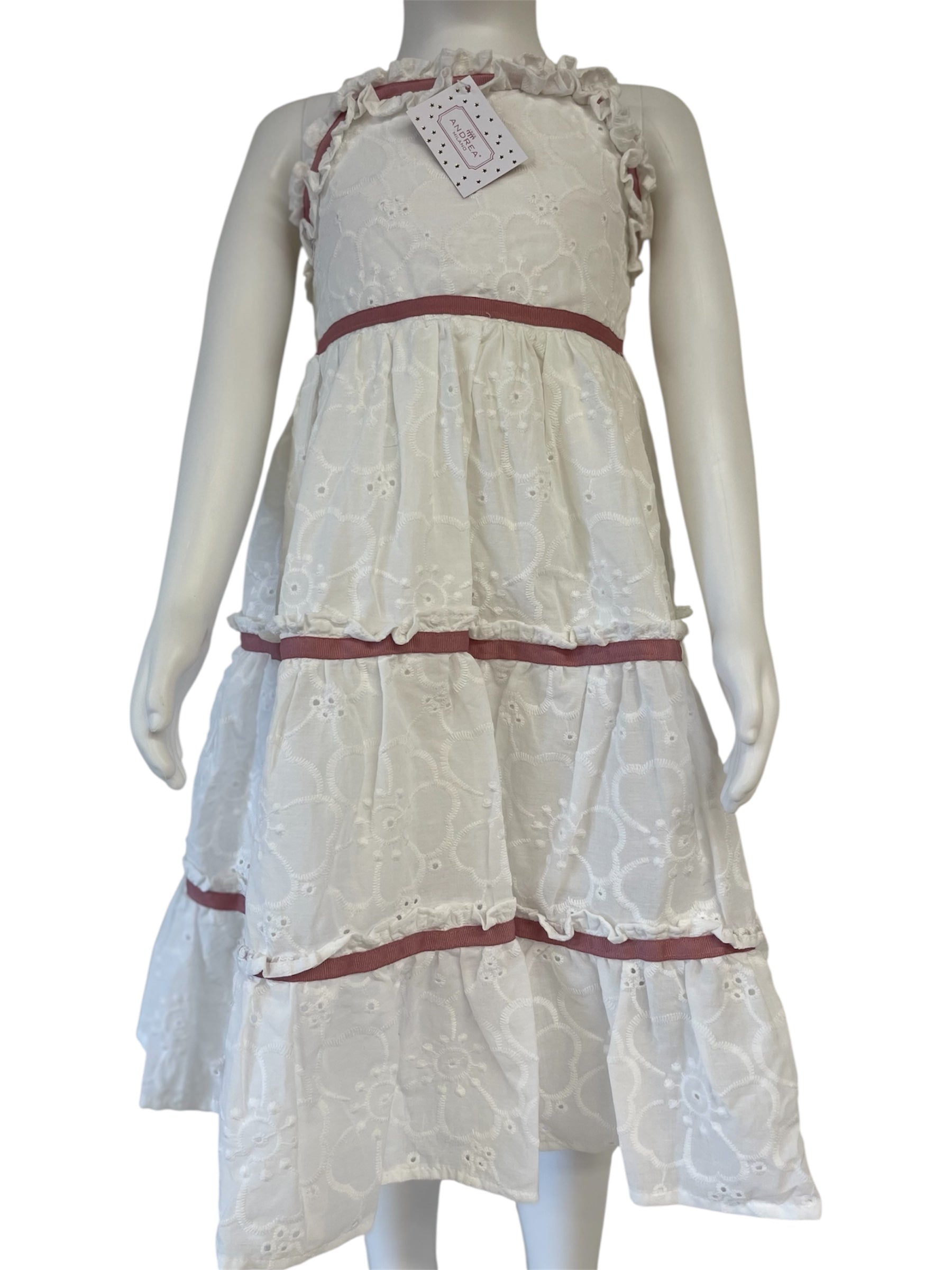 Almendra White Dress