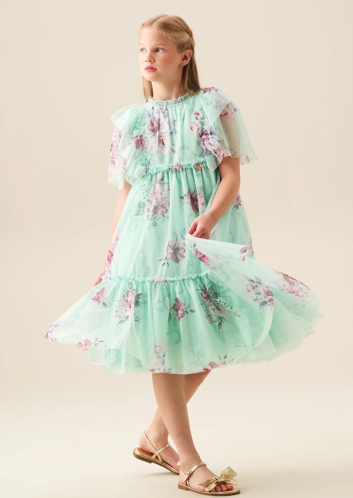 Rosa Mint Dress