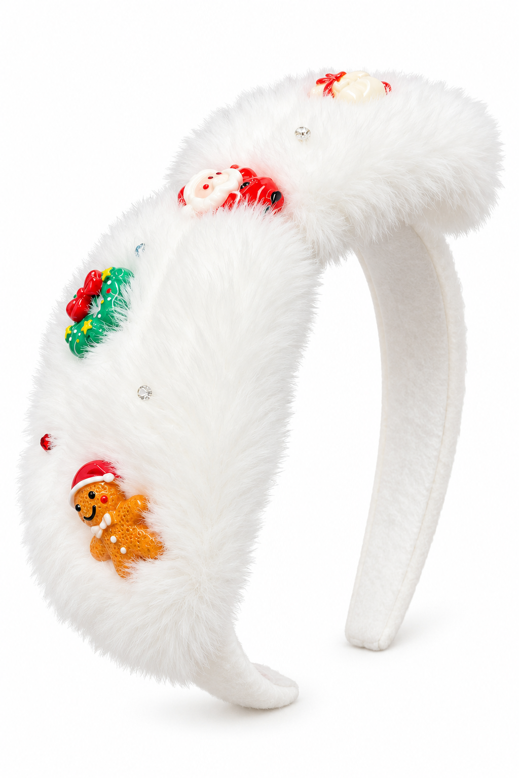 Festive White Headband