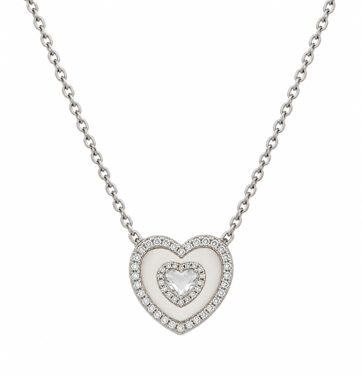 Silver Heart Necklace