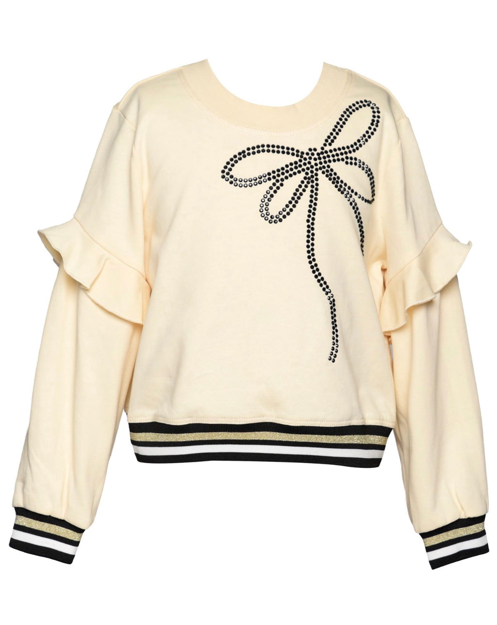 Rhinestone Bow Detail Set