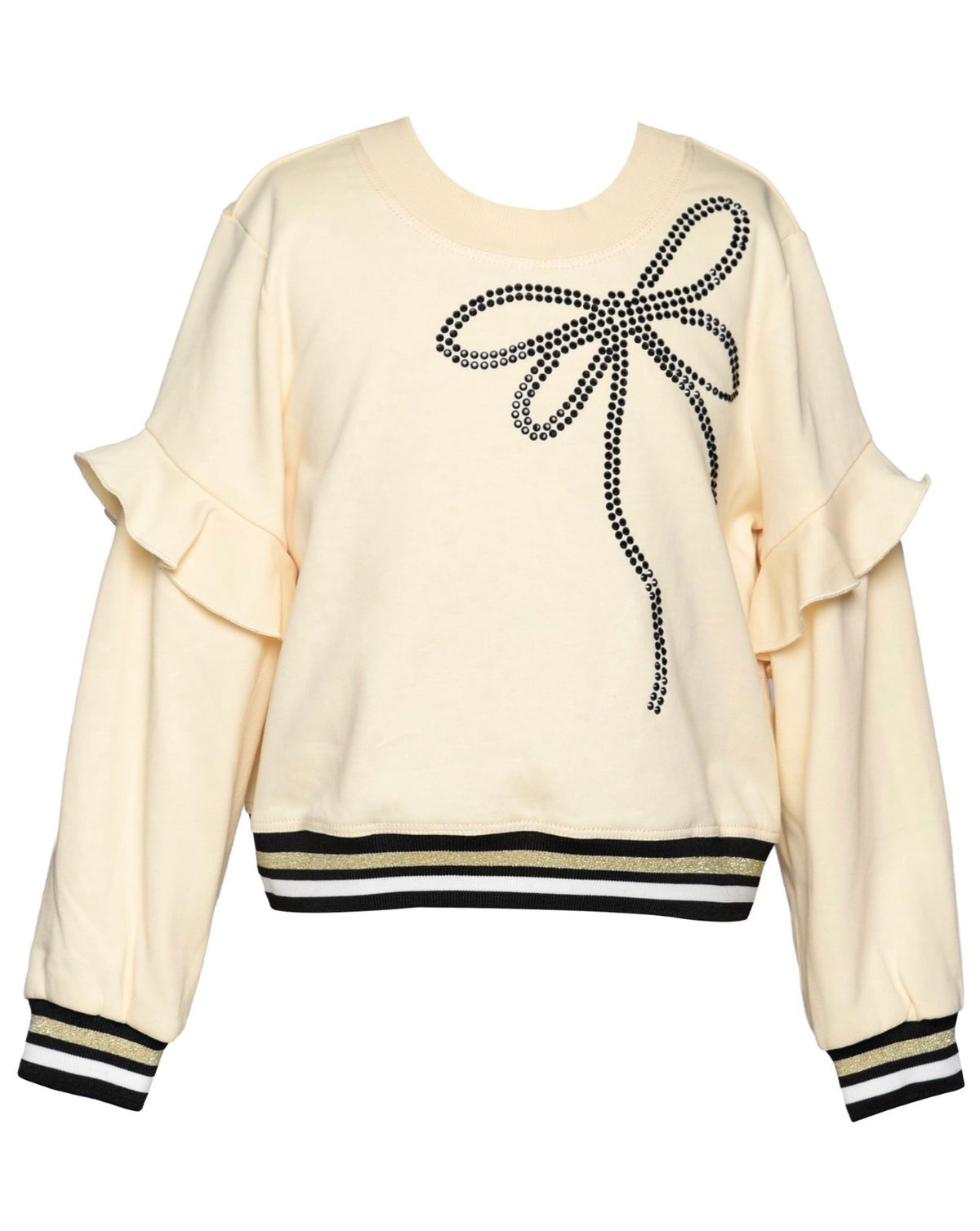 Rhinestone Bow Detail Set