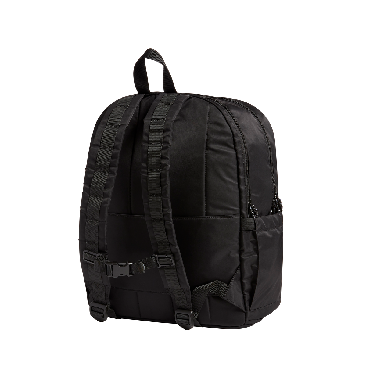 Nylon Reed Backpack Black