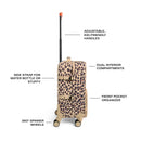 Logan Carry-on Suitcase Leopard