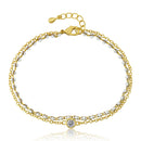 Double Strand Beaded Bracelet