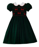 Red Bows & Green Dress