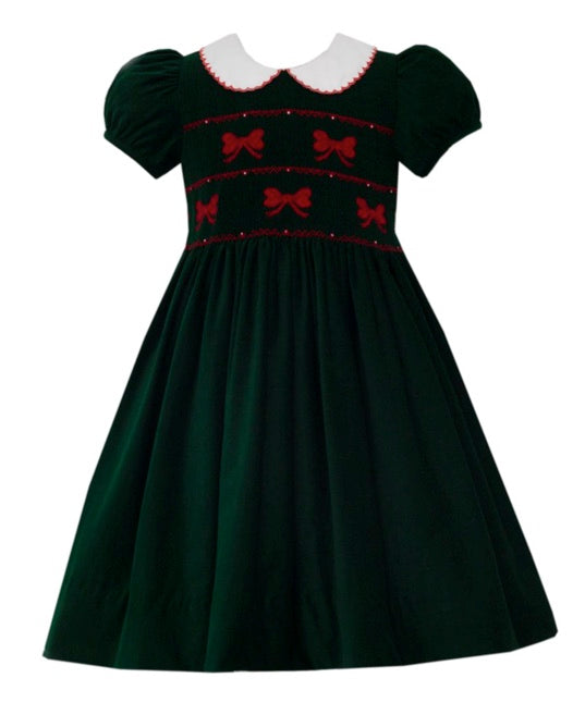 Red Bows & Green Dress