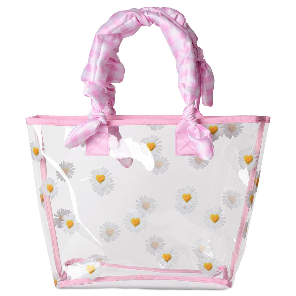 Daisy Love Clear Tote Transparent Duo