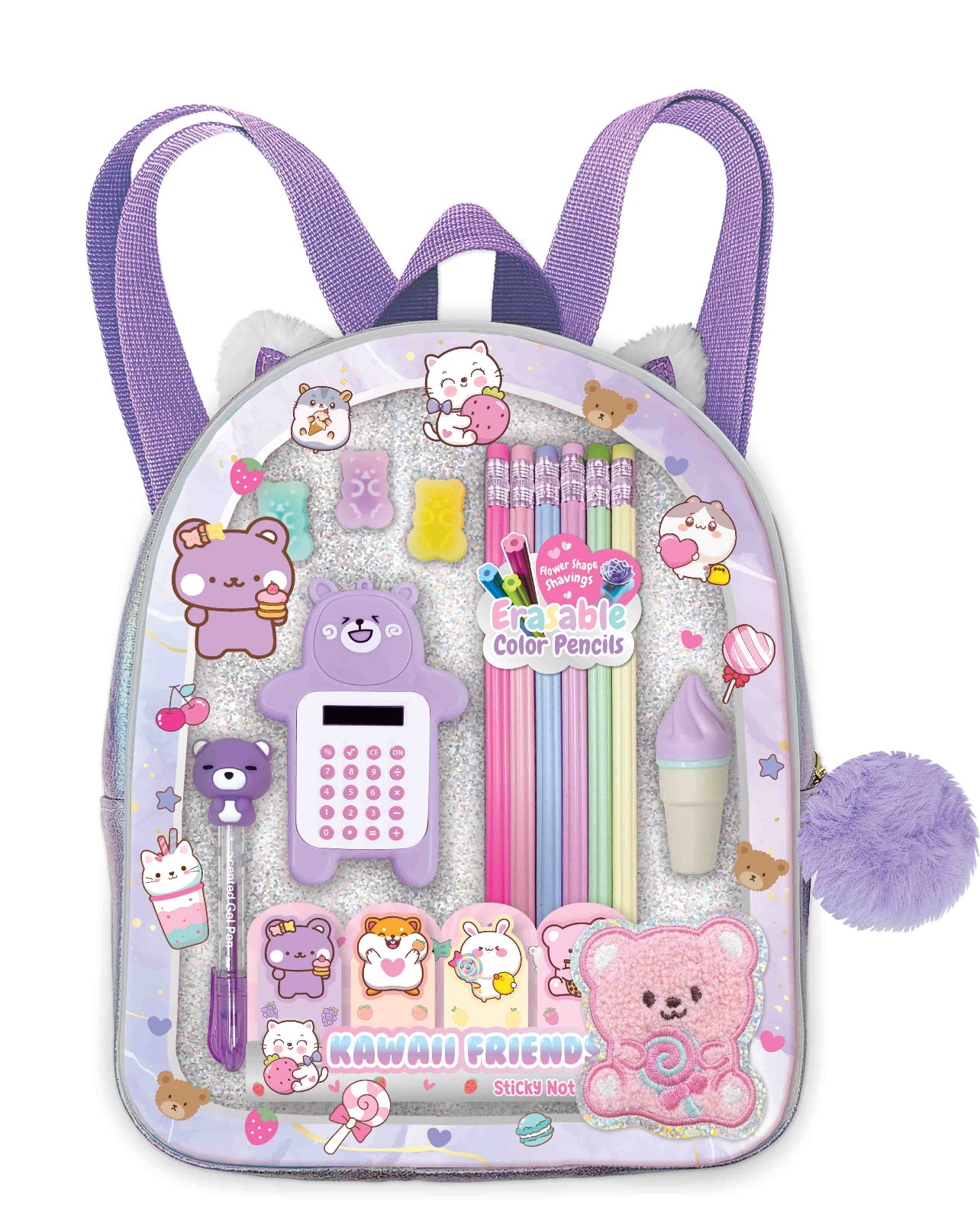 Writing Stash Mini Backpack - Critters