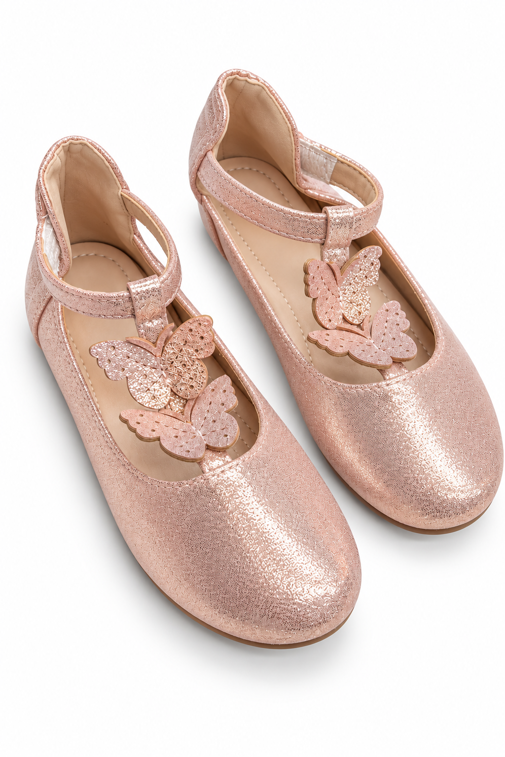 Pink Butterflies Ballerina
