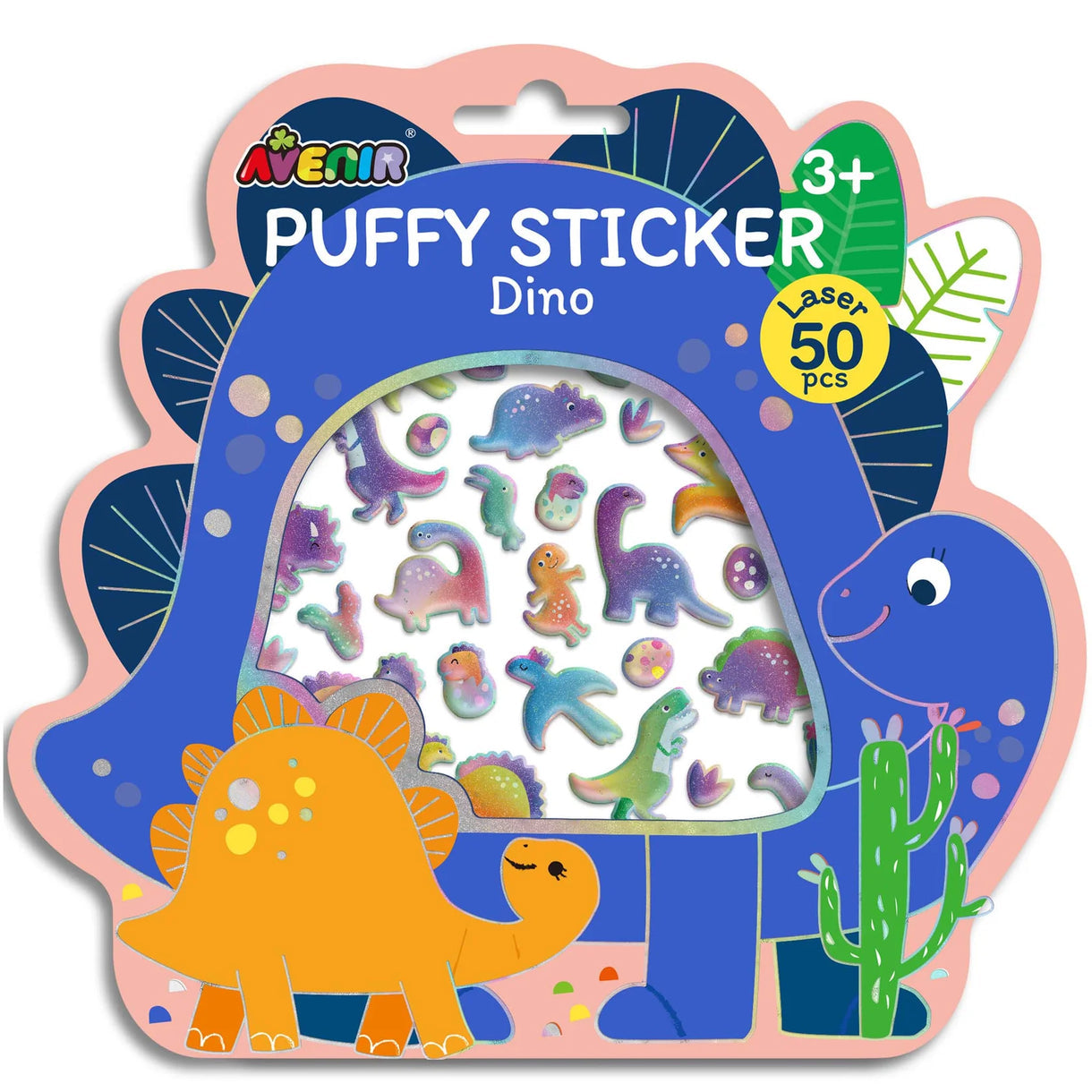 Puffy Sticker Dino