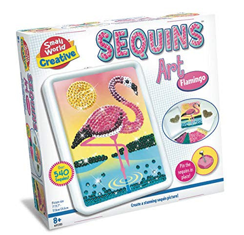 Sequins Art Flamingo
