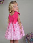 Fucsia Floral Dress