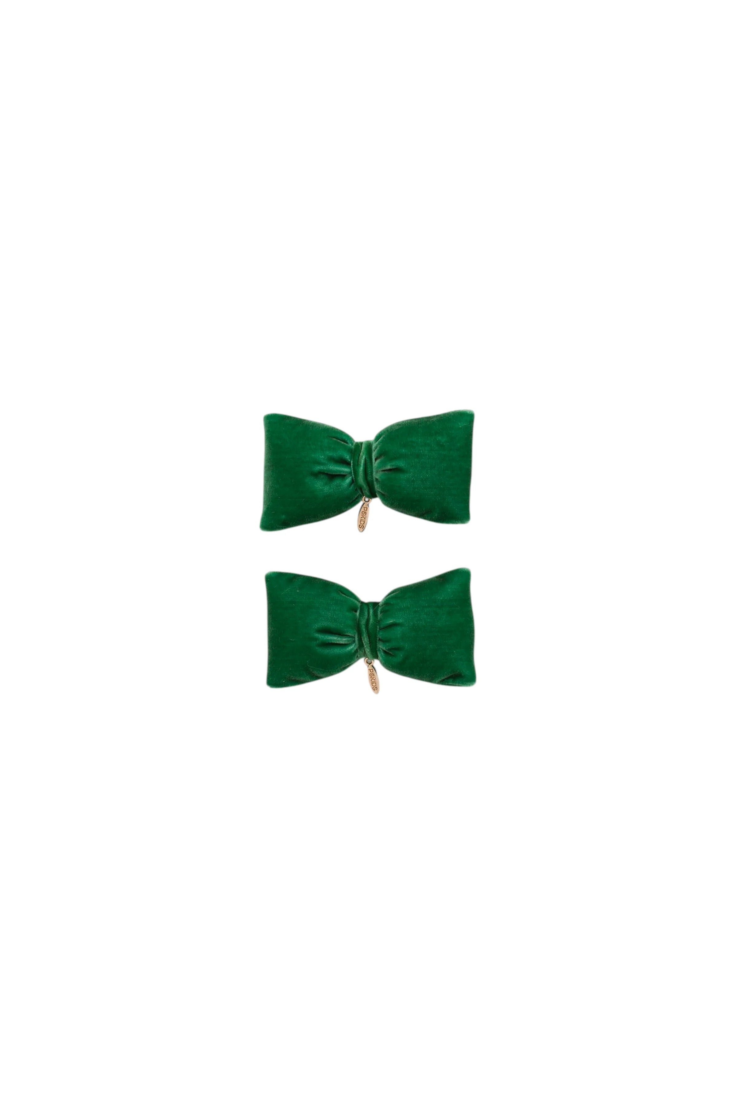 Petite Puffed Piggies - Emerald Green