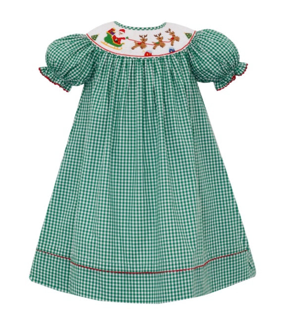 Santa Sleigh Girl Dress