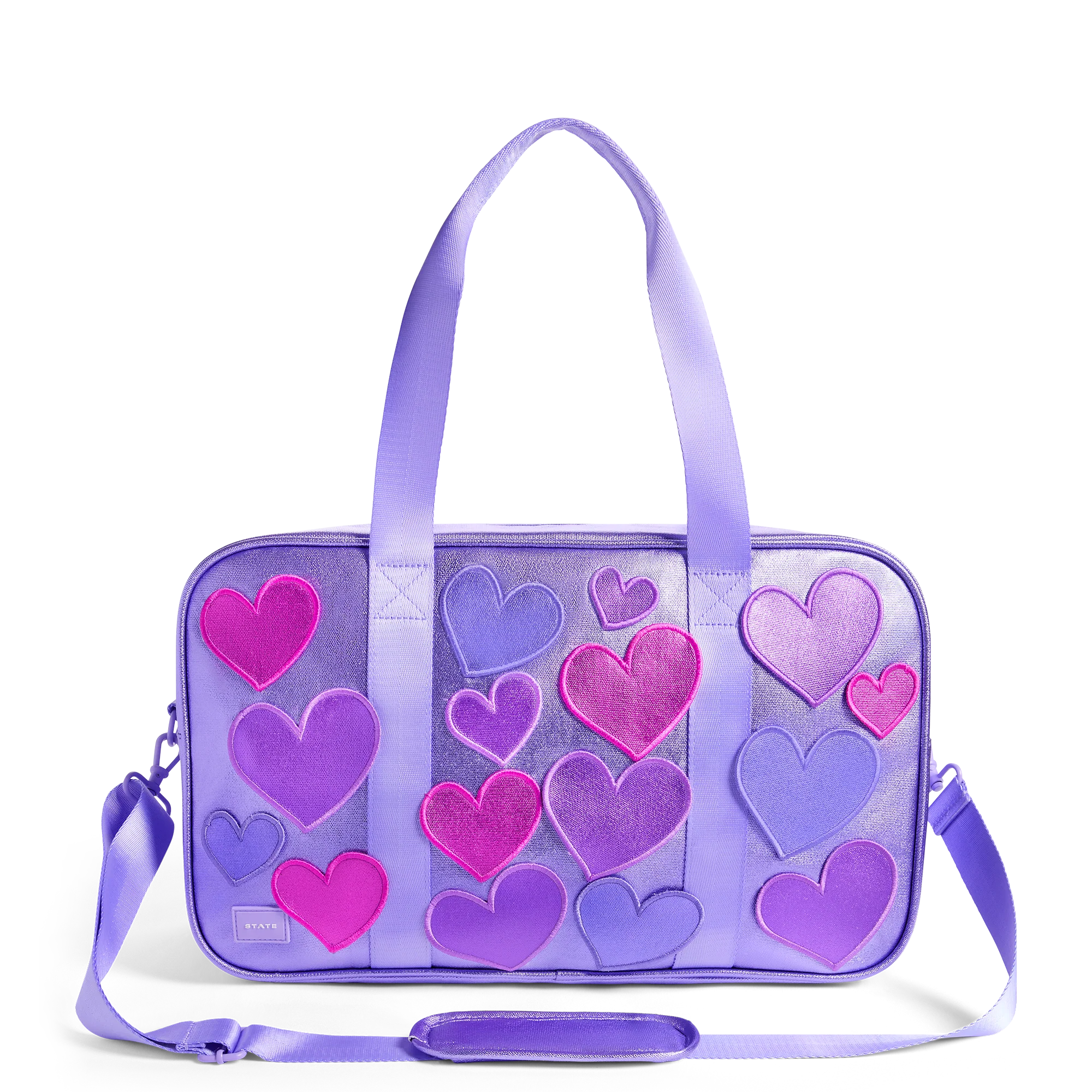 3D Hearts Duffle Bag