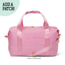 Oversized Nylon Duffle Bag - Pink