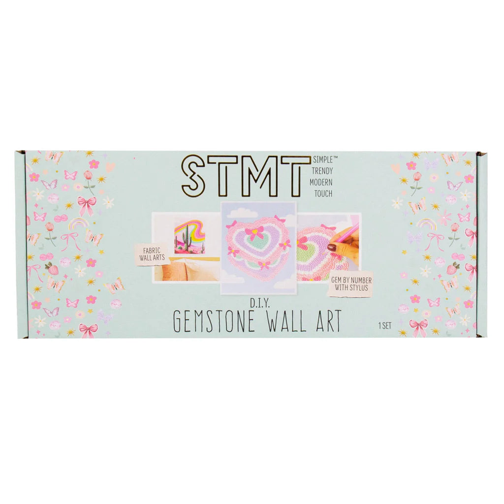DIY Gemstone Wall Art