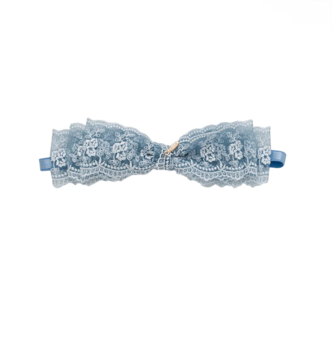Heather Lace Wrap - Blue