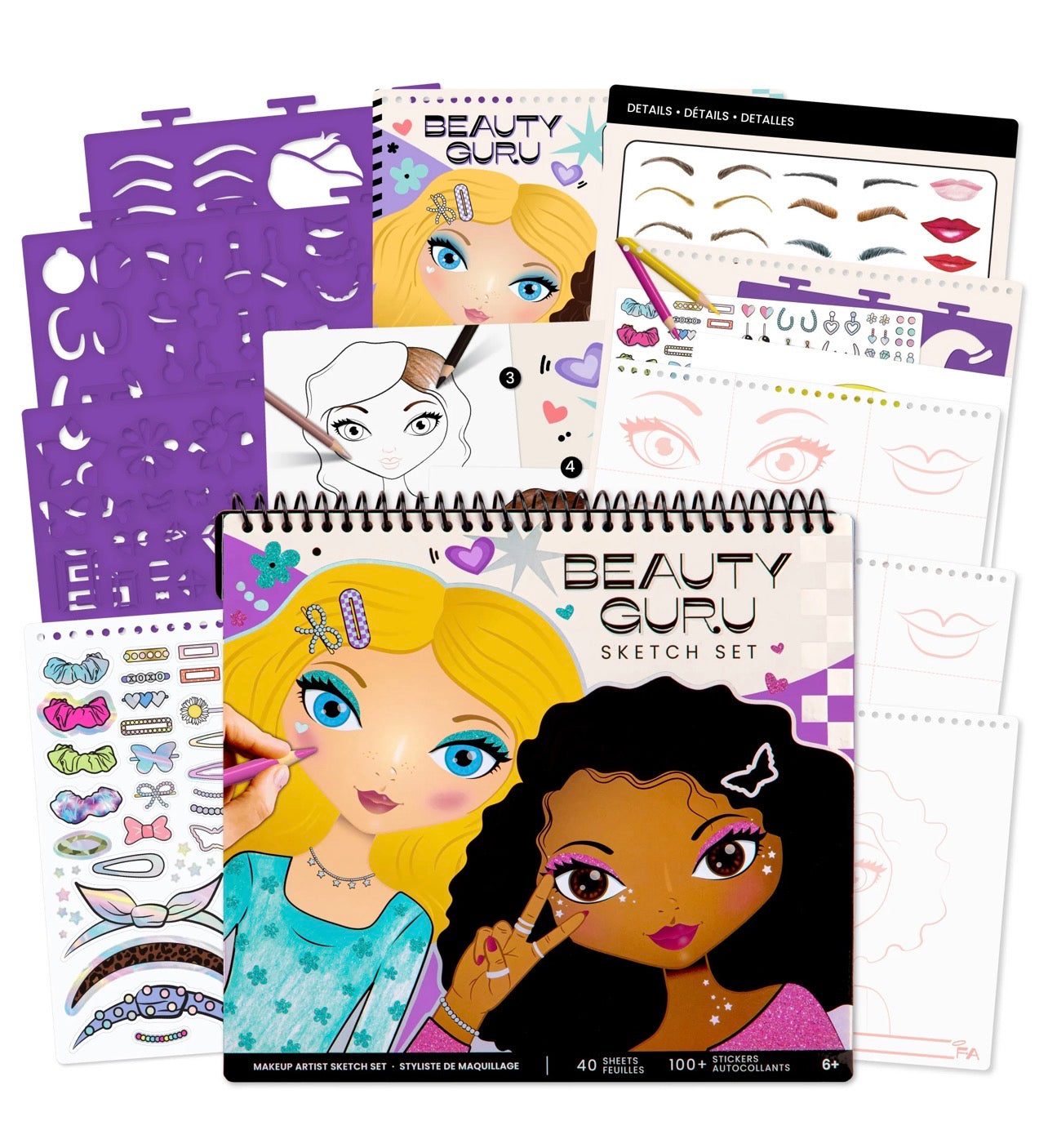 Beauty Guru Sketch Set