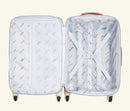 Logan Carry-On Suitcase Pink/Silver