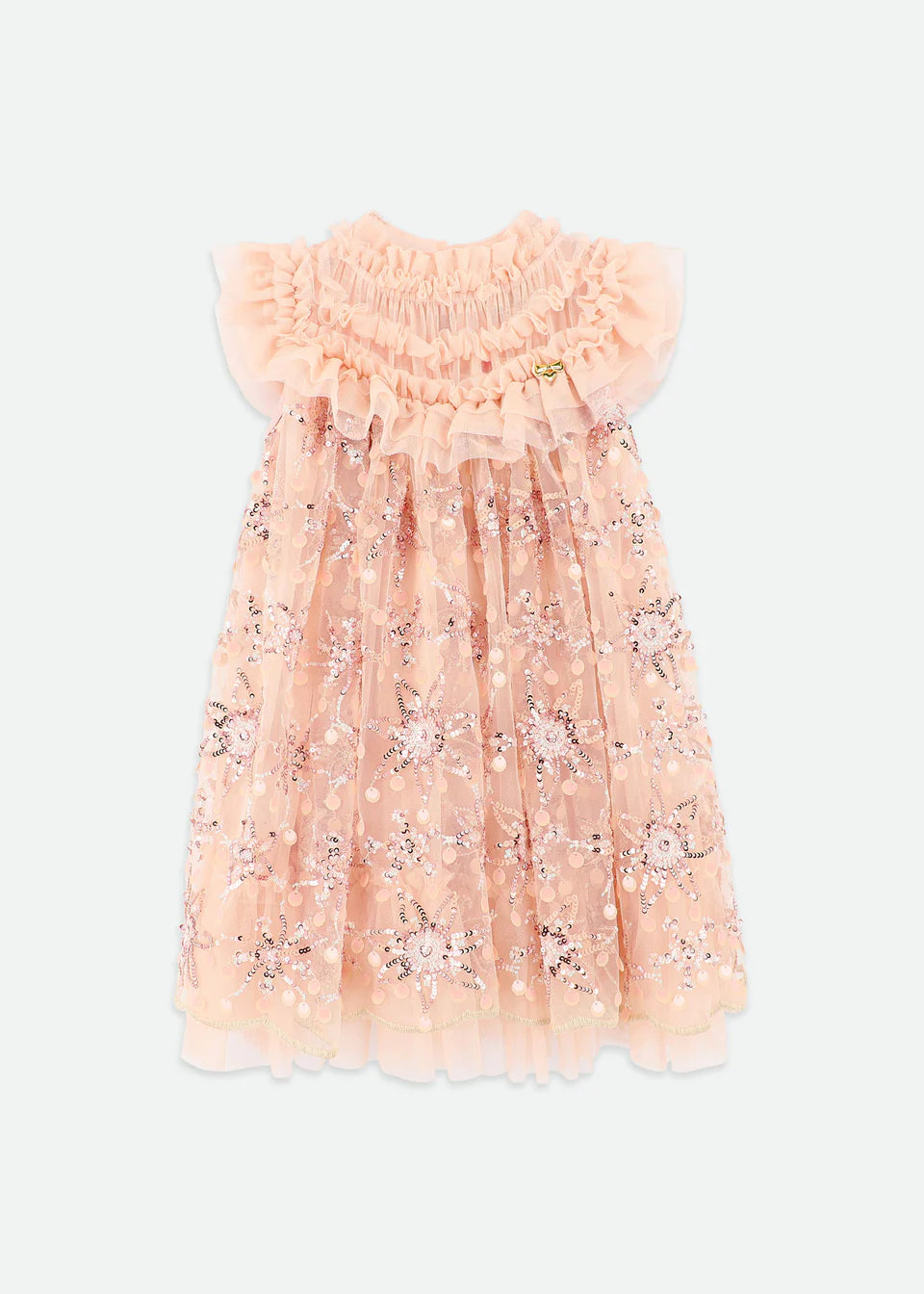 Dominique Blush Flower Dress
