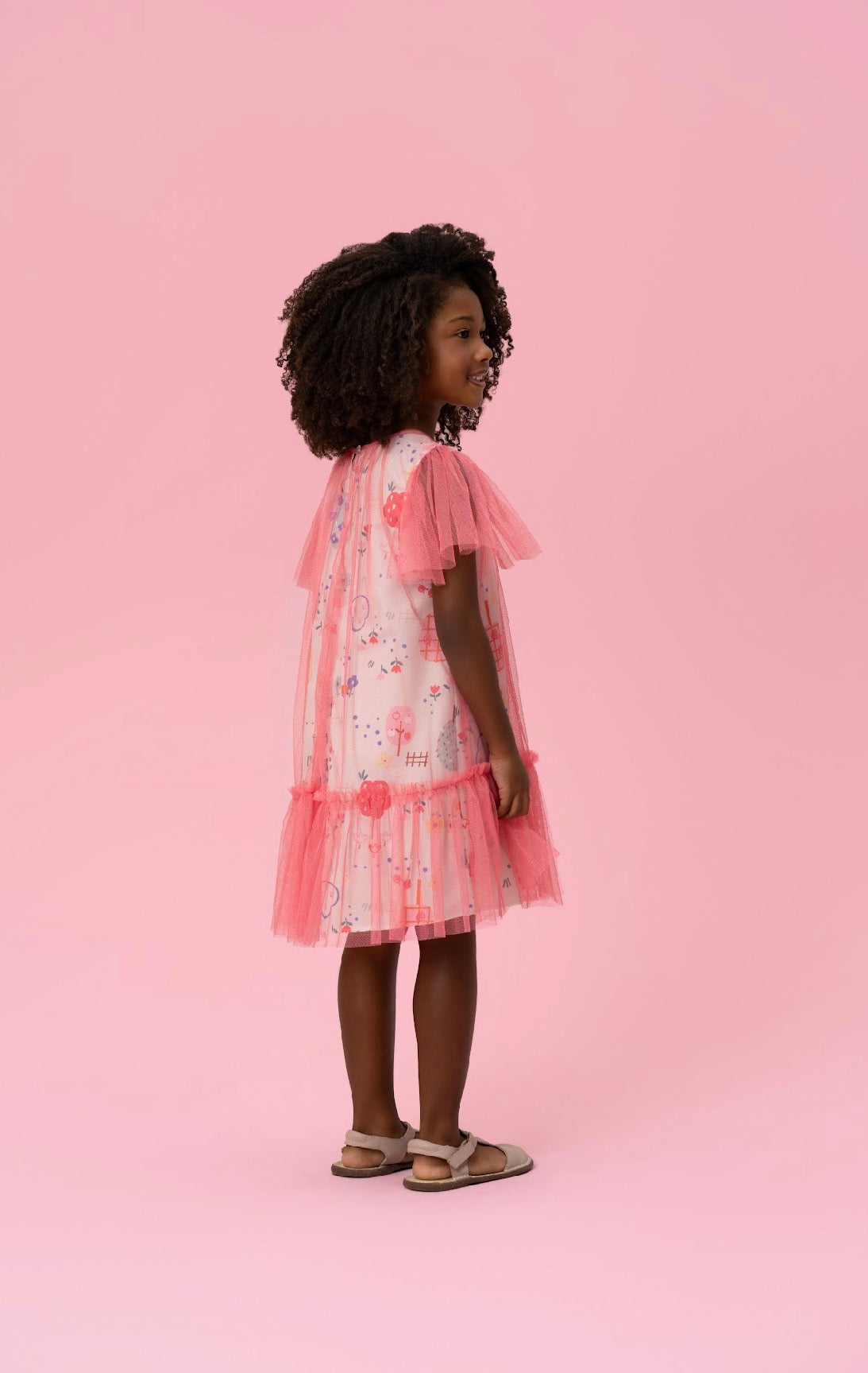 Fluorescent Pink Dress