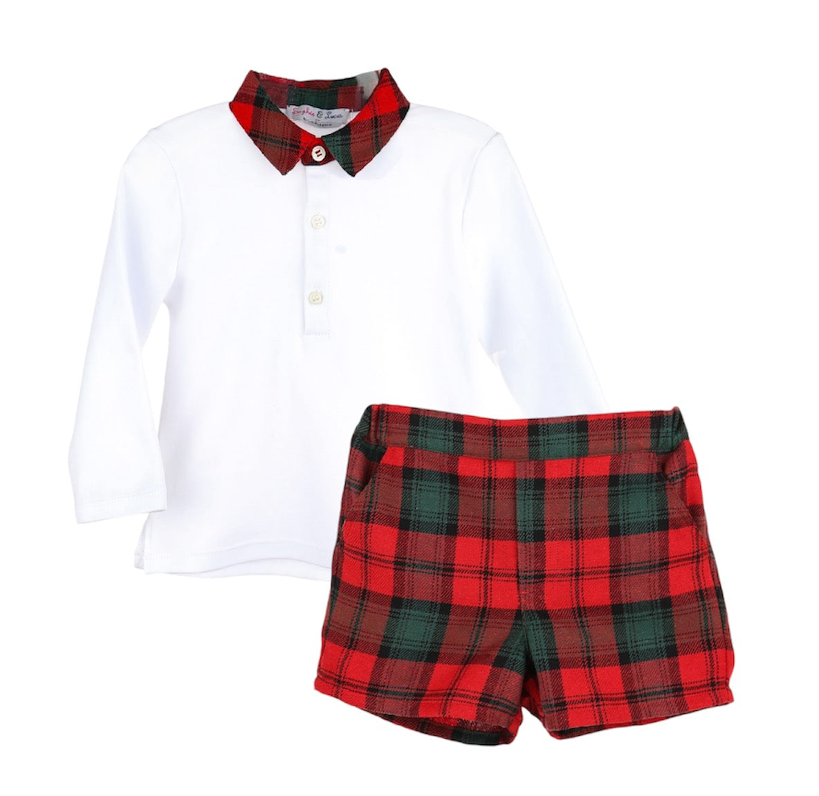 Tartan Short Set