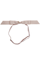 Matilda Satin Wrap - Vanilla