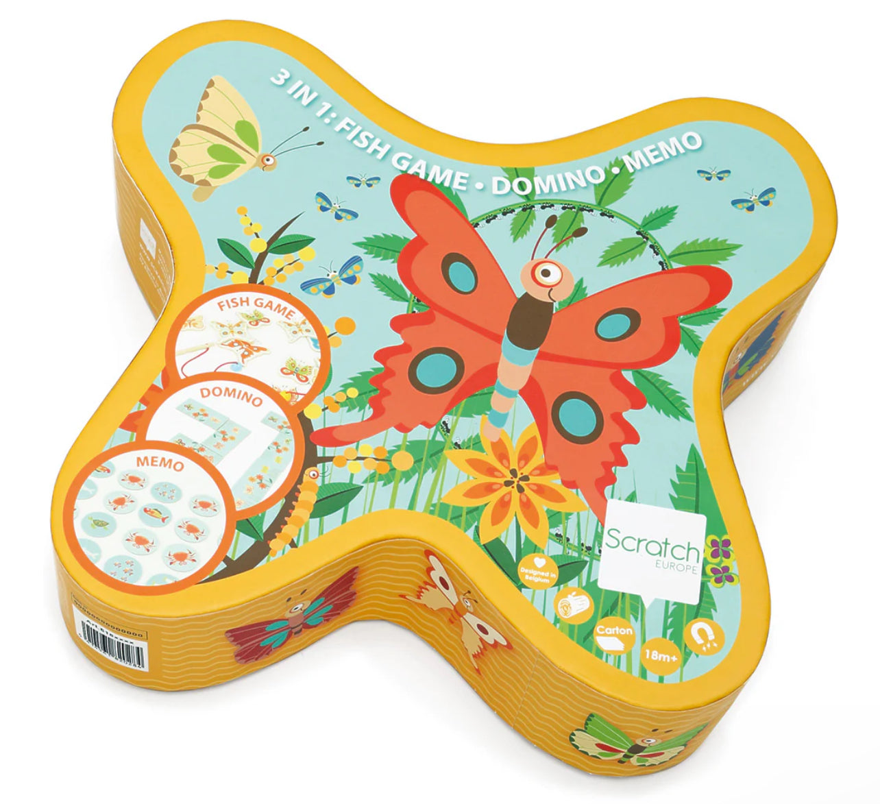 3 in 1 Fishing Game Butterfly