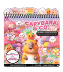 Capybara, Stickers & Coloring Set