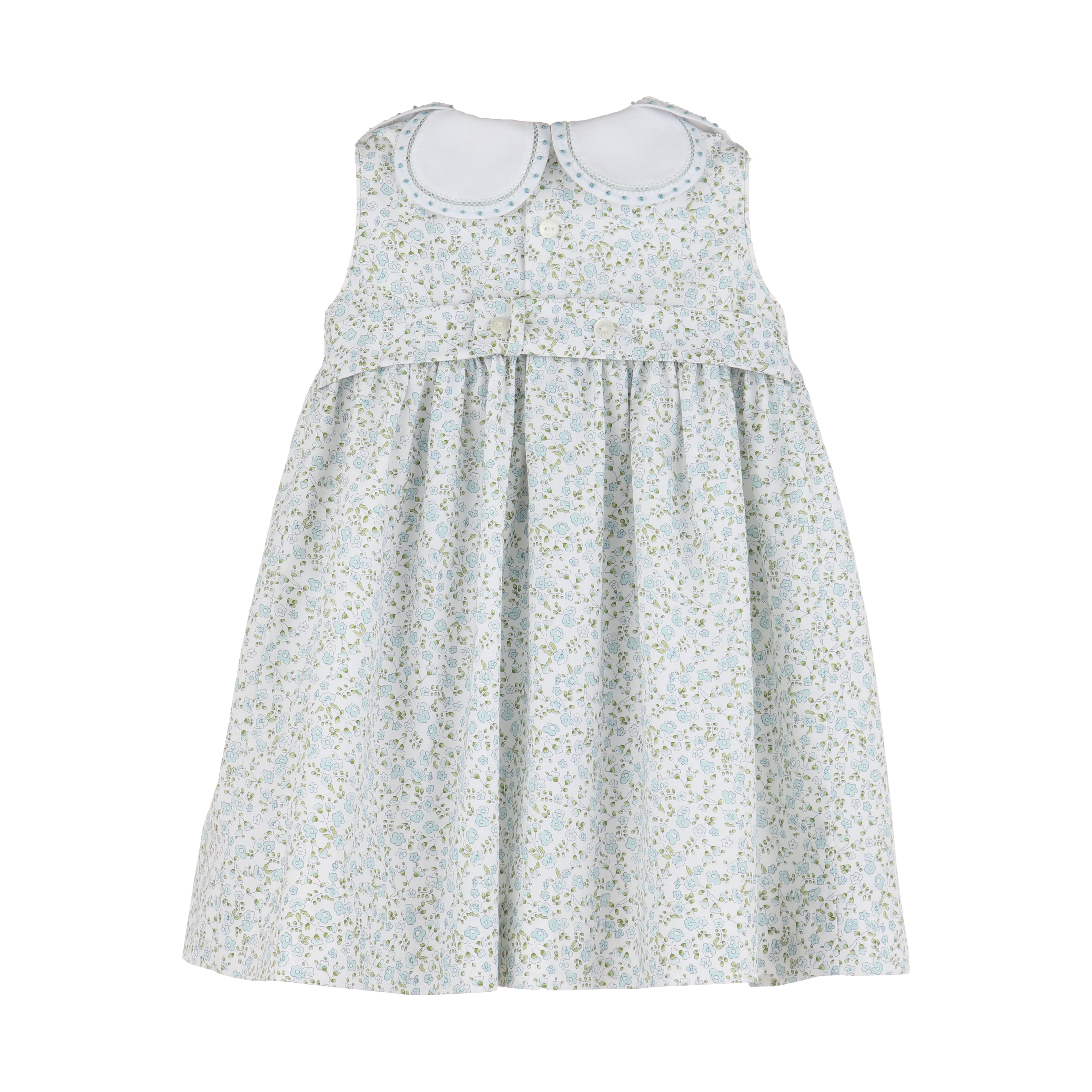 Blue Magnolia Baby Dress