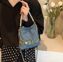 Denim Mini Handbag