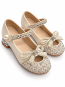 Ivory Pearl Embellished Ballerinas