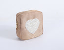 Tan Beauty Pouch