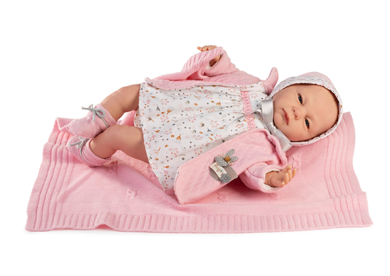 Bebé Reborn Jacket Rosa
