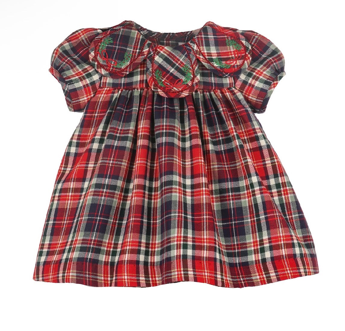 Evergreen Tartan Dress