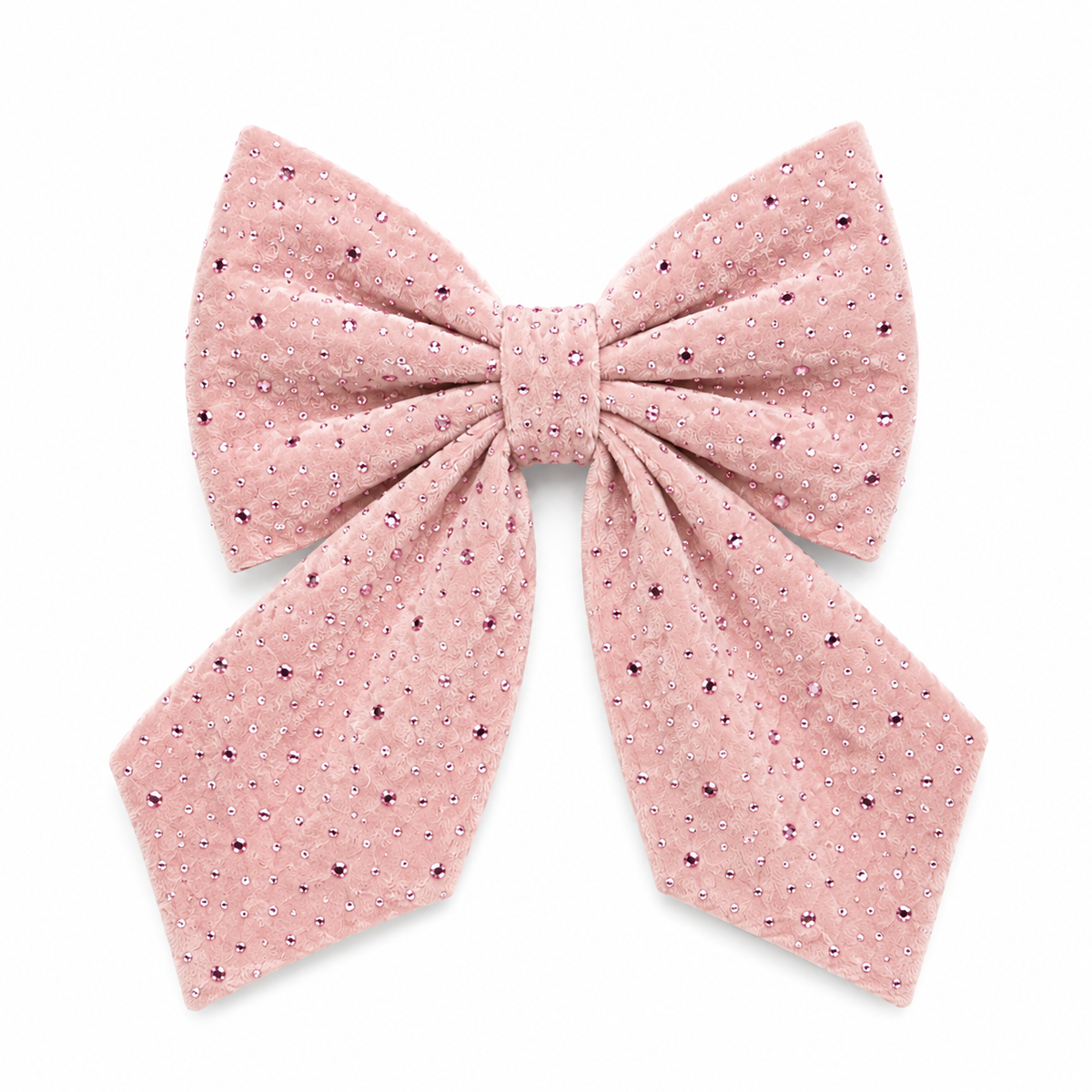 Jeweled Bow - Pink