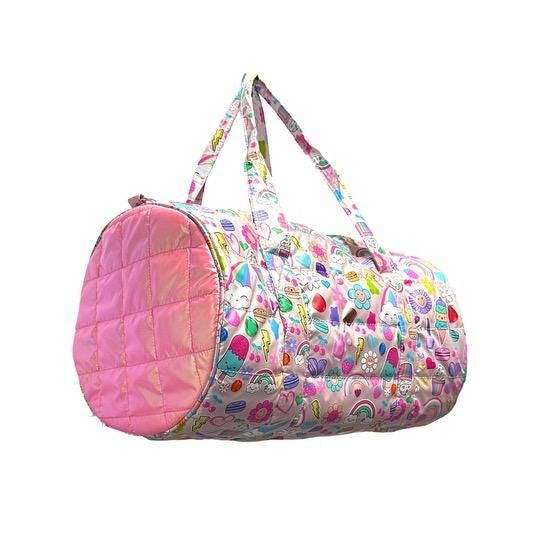 Fun Printed Duffel Bag