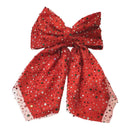 Jeweled Bow - Red