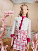 Tweed Hot Pink Set
